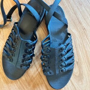 Authentic Givenchy  Gladiatot PVC Sandals 40
